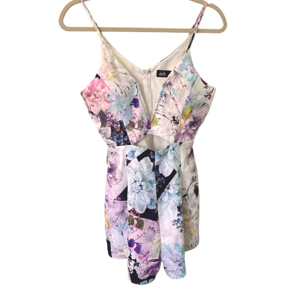 Colorful Playsuit Romper size 8 floral